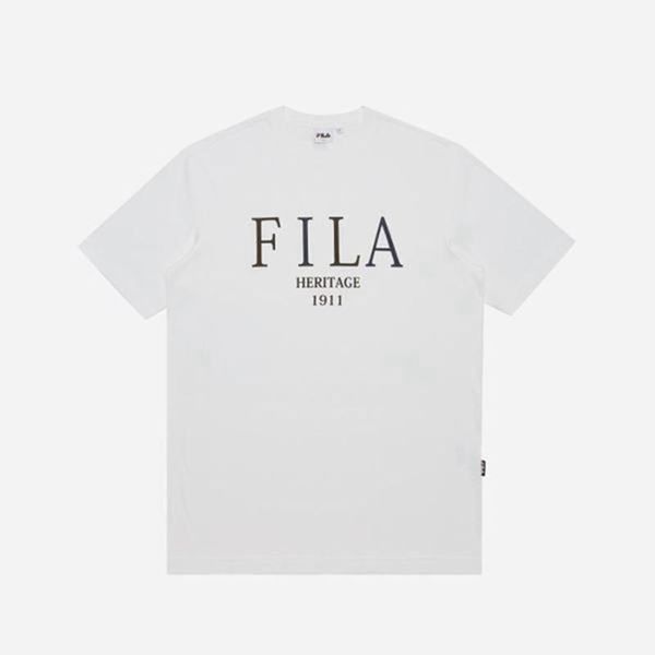 Camisetas Manga Corta Fila Hombre Blancas - Heritage Rugby S/S - España 407286XKS